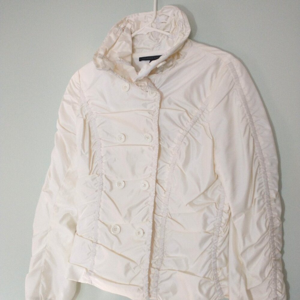 NWOT Katherine Barclay White Contemporary Jacket Size S